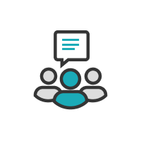 users chat online icon